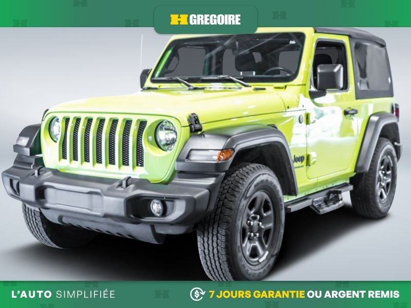 2023 Jeep Wrangler Yellow Blainville - photo #2