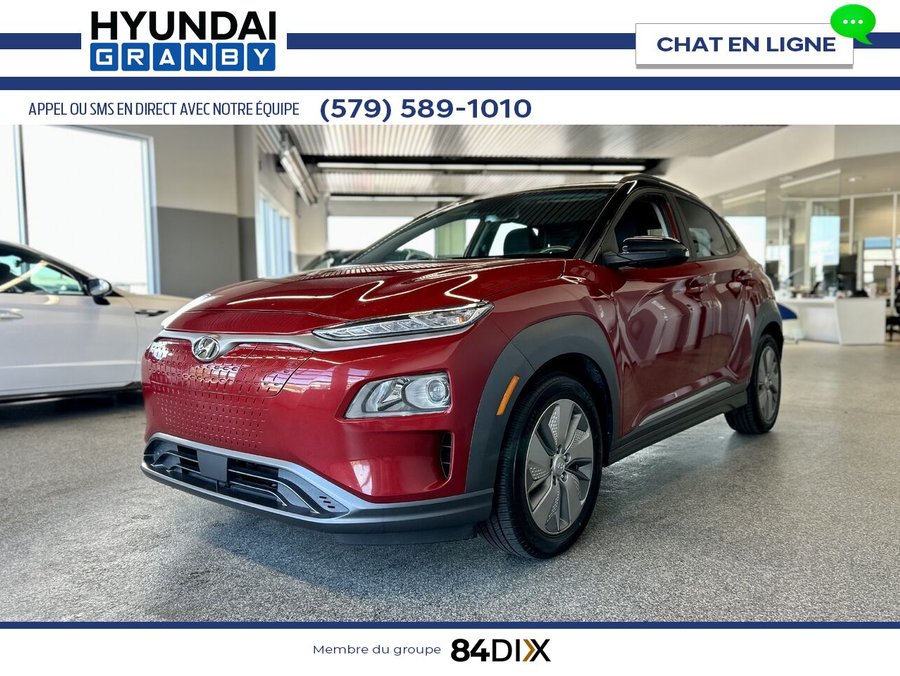 Hyundai Kona électrique Preferred 2021 Rouge