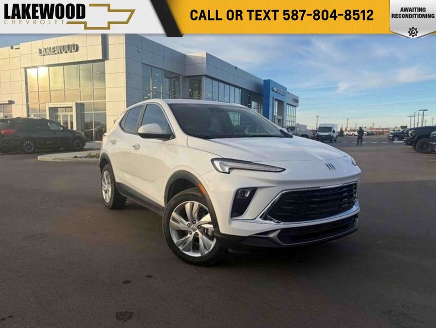 2025 Buick Encore GX Preferred AWD 1.3T | Heated Bucket Seats White