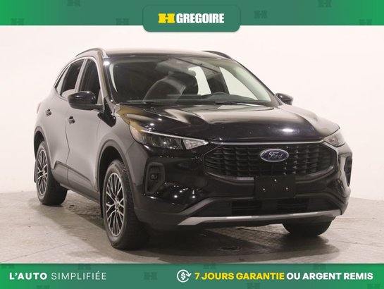 2024 Ford Escape PHEV AUTO A/C CUIR NAV CAM RECUL BLEUTOOTH Black