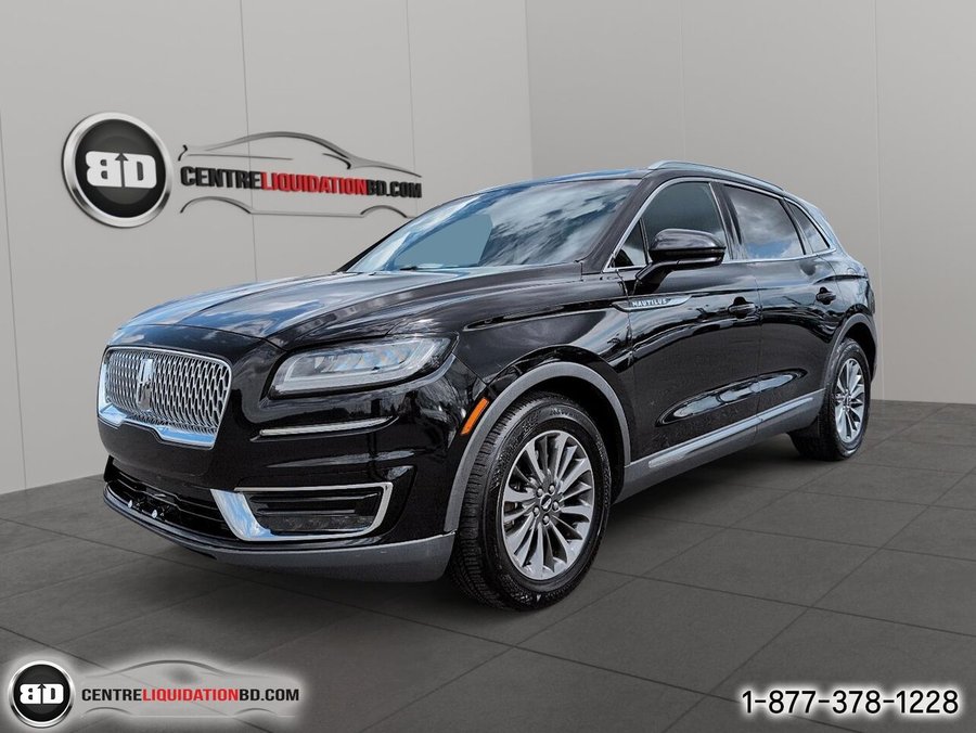Lincoln Nautilus 2019 2019 Noir
