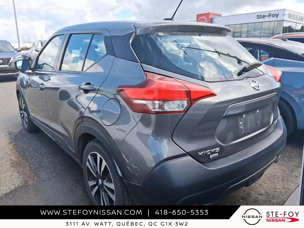 Nissan Kicks SV TA 2019 Gris Ste-Foy - photo #1