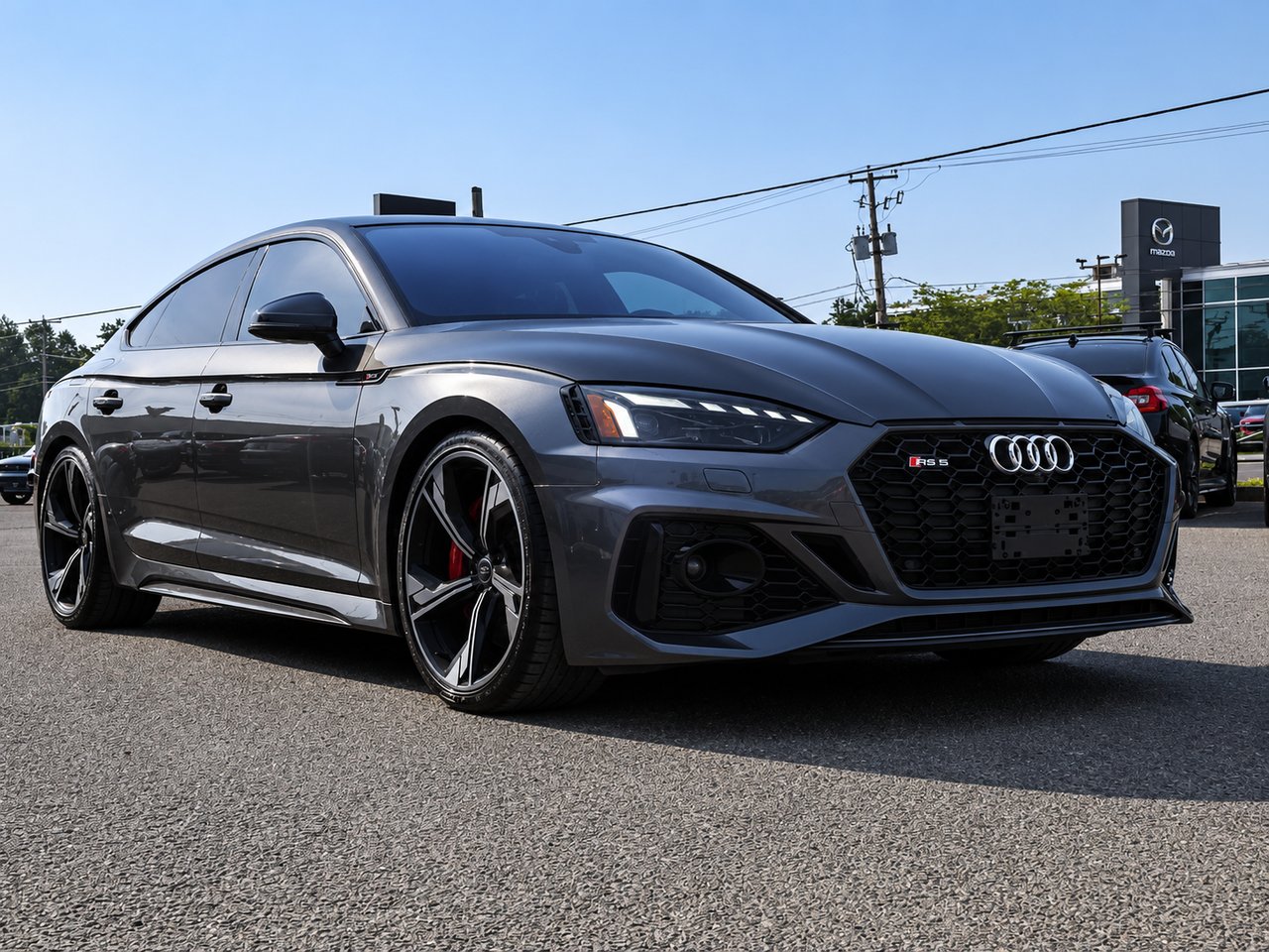 Audi RS 5 Sportback 2022 Gris Granby - photo #8