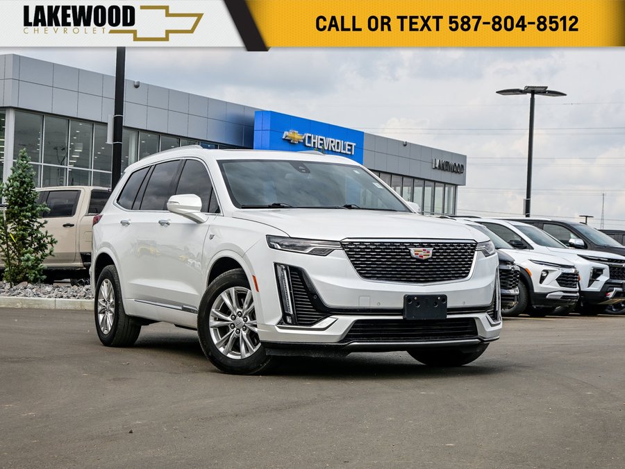 2024 Cadillac XT6 AWD Luxury AWD 2.0T 7-Passenger | Ultra View Power Sunroof White