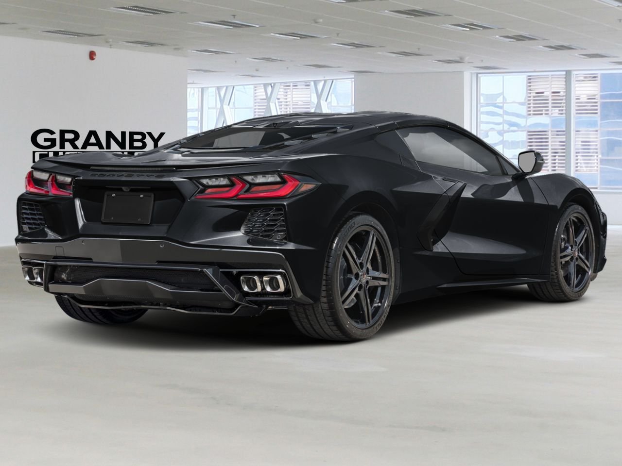 CHEVROLET Corvette CORVETTE STINGRAY COUPE 1LT (1LT) | 27-0165 2027 Noir Granby - photo #1