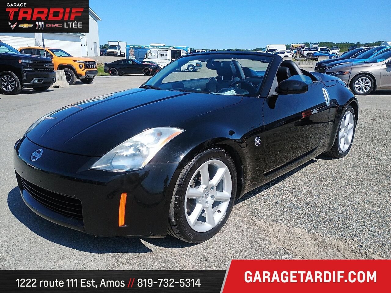 2004 Nissan 350Z 2dr Roadster Touring Manual Black Amos - photo #7