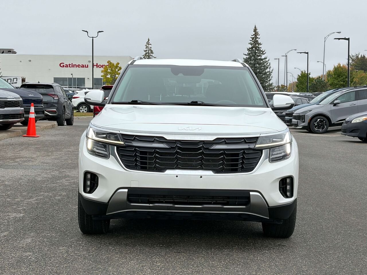 Kia Seltos 2024 Blanc Gatineau - photo #1