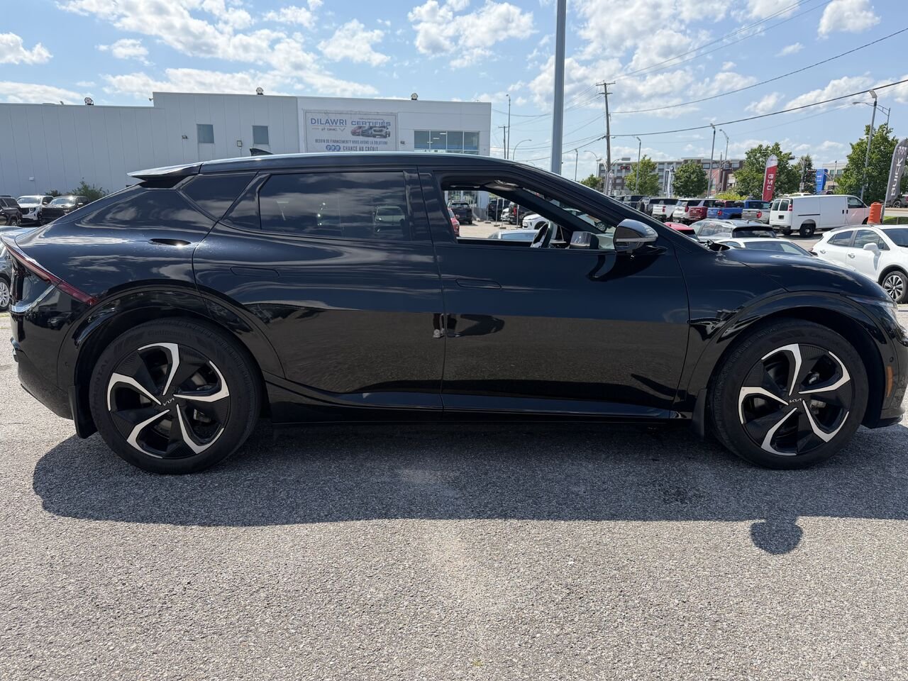 2024 KIA EV6 GT LINE Land TI avec ensemble GT-Line 1 Black Gatineau - photo #23