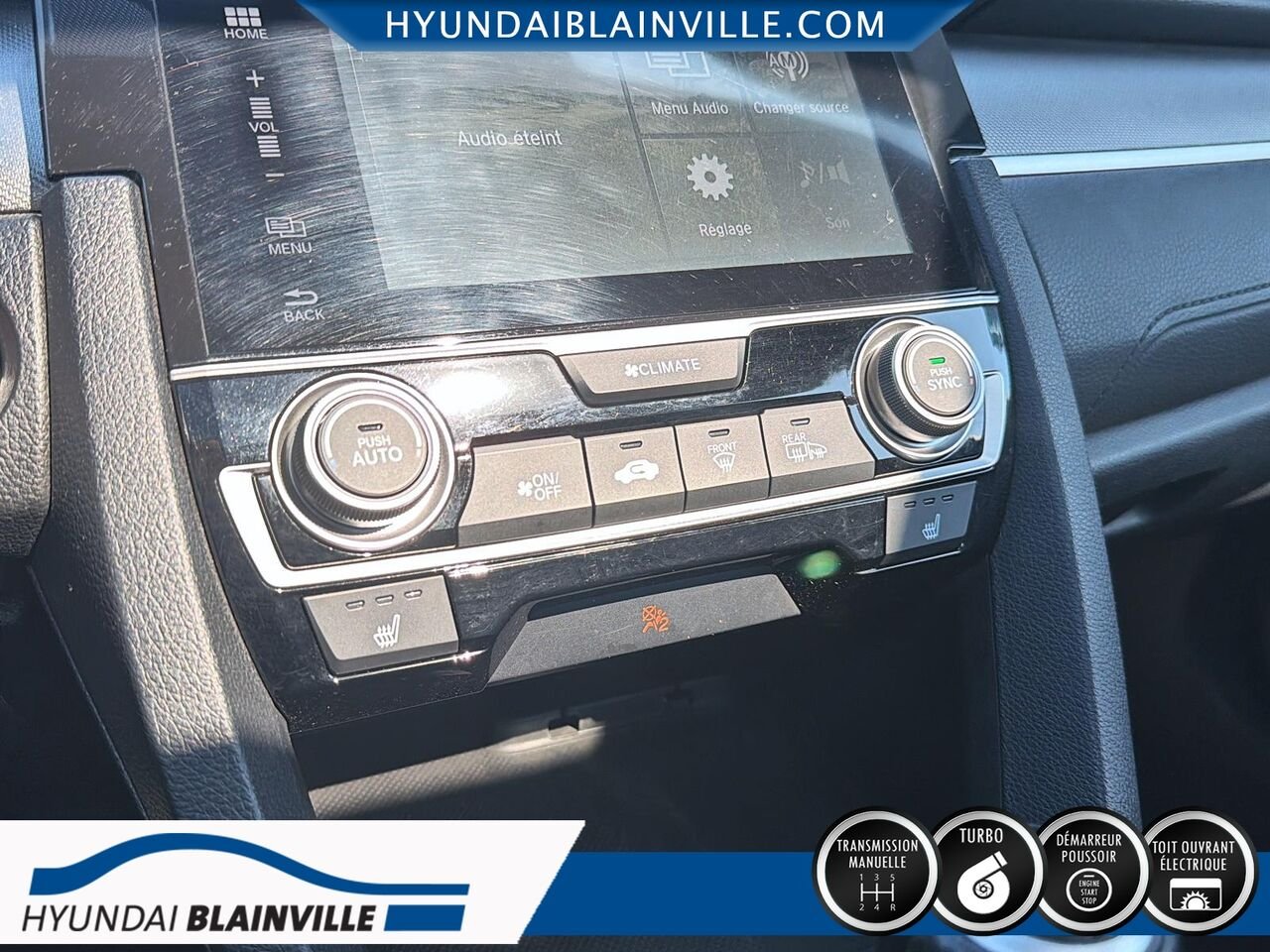 Honda Civic Coupé 2017 Noir Blainville - photo #17
