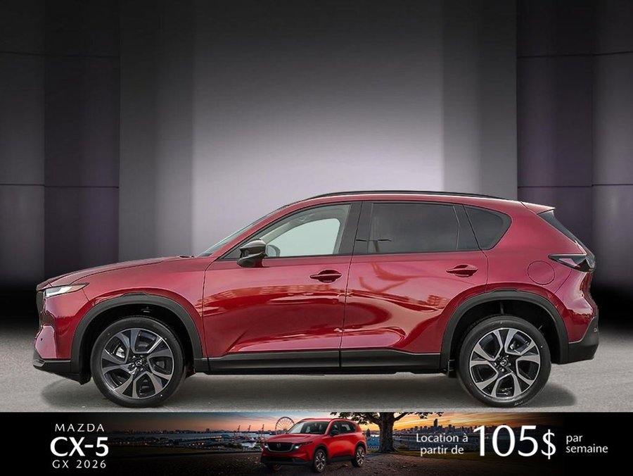 Mazda CX-5 2026 2026 Rouge vibrant cristal métallisé