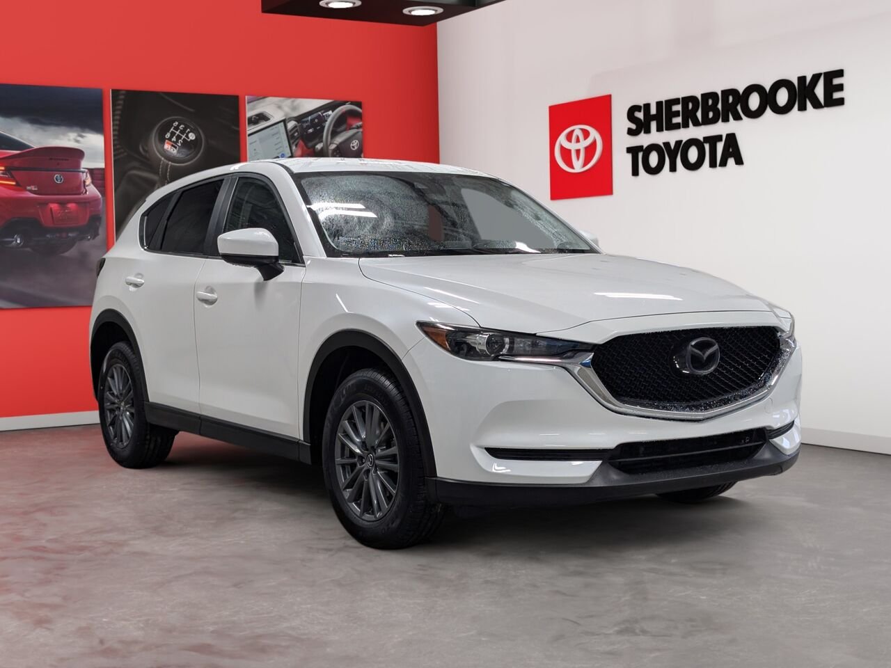 2017 Mazda CX-5 JM3KFBCL1H0117405 White Sherbrooke - photo #1