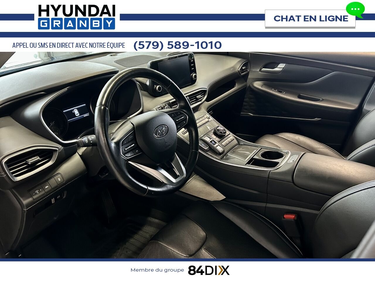 2022 Hyundai Santa Fe Black Granby - photo #10
