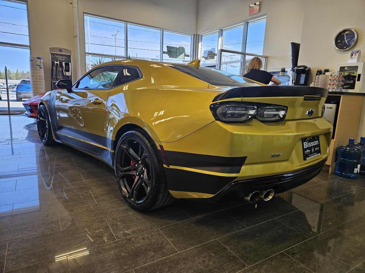 2024 Chevrolet Camaro Coupé 2 portes 1SS Yellow Thetford Mines - photo #4