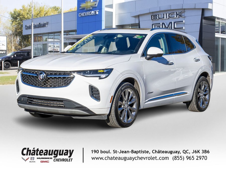 Buick Envision Avenir 4 portes TI 2021 Blanc