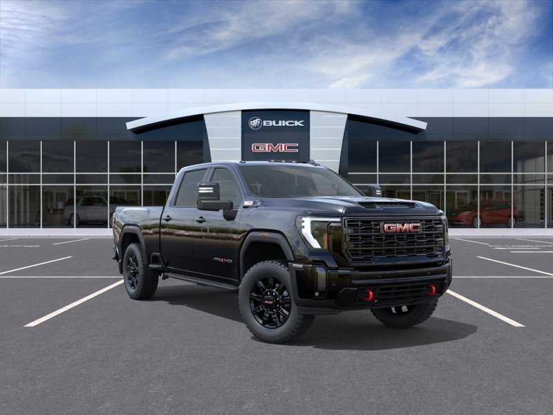 2026 GMC Sierra 2500HD AT4 cabine multiplace 4RM 159 po ONYX BLACK