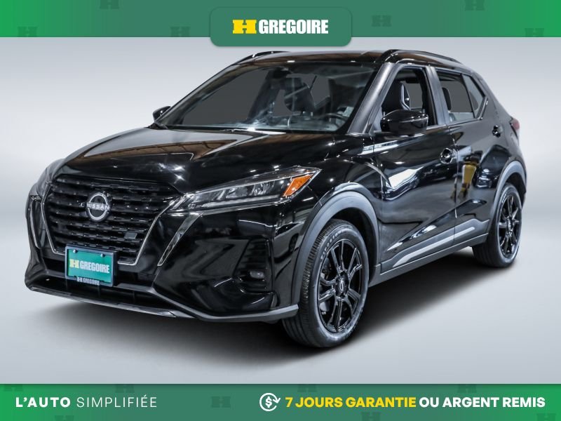 Nissan Kicks SR AUTO A/C CUIR GR ELECT MAGS CAM RECUL BLUETOOTH 2024 Noir