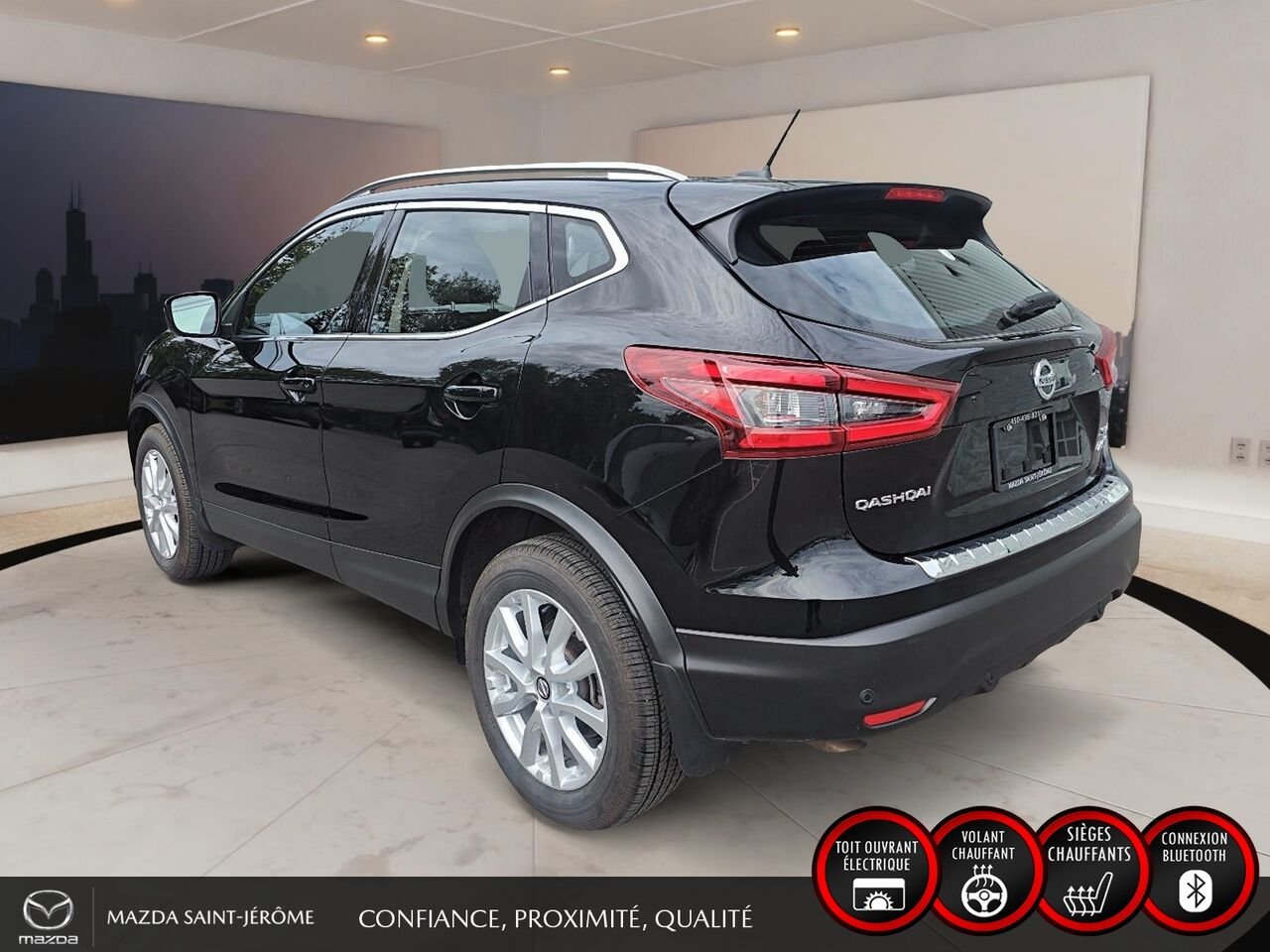 Nissan Qashqai SV | TOIT OUVRANT | AWD | 2023 Noir Saint-Jérôme - photo #8
