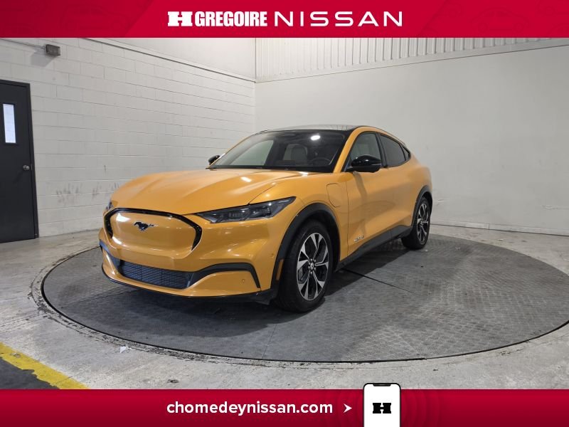 2022 Ford Mustang Mach-E Yellow Laval - photo #18