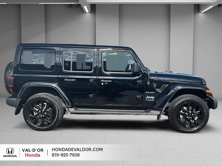 Jeep Wrangler 4xe Unlimited Sahara 4x4 2021 2021 Noir
