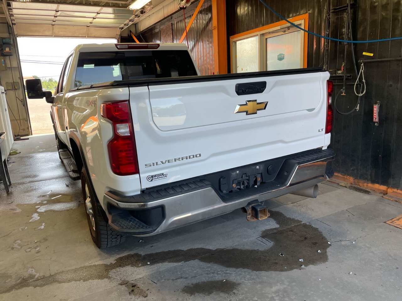 Chevrolet Silverado 2500HD LT CREW 4X4 DIESEL *PNBV 9900 LBS* SIÈGES CHAUFF 2022 Blanc Saint-Jérôme - photo #4