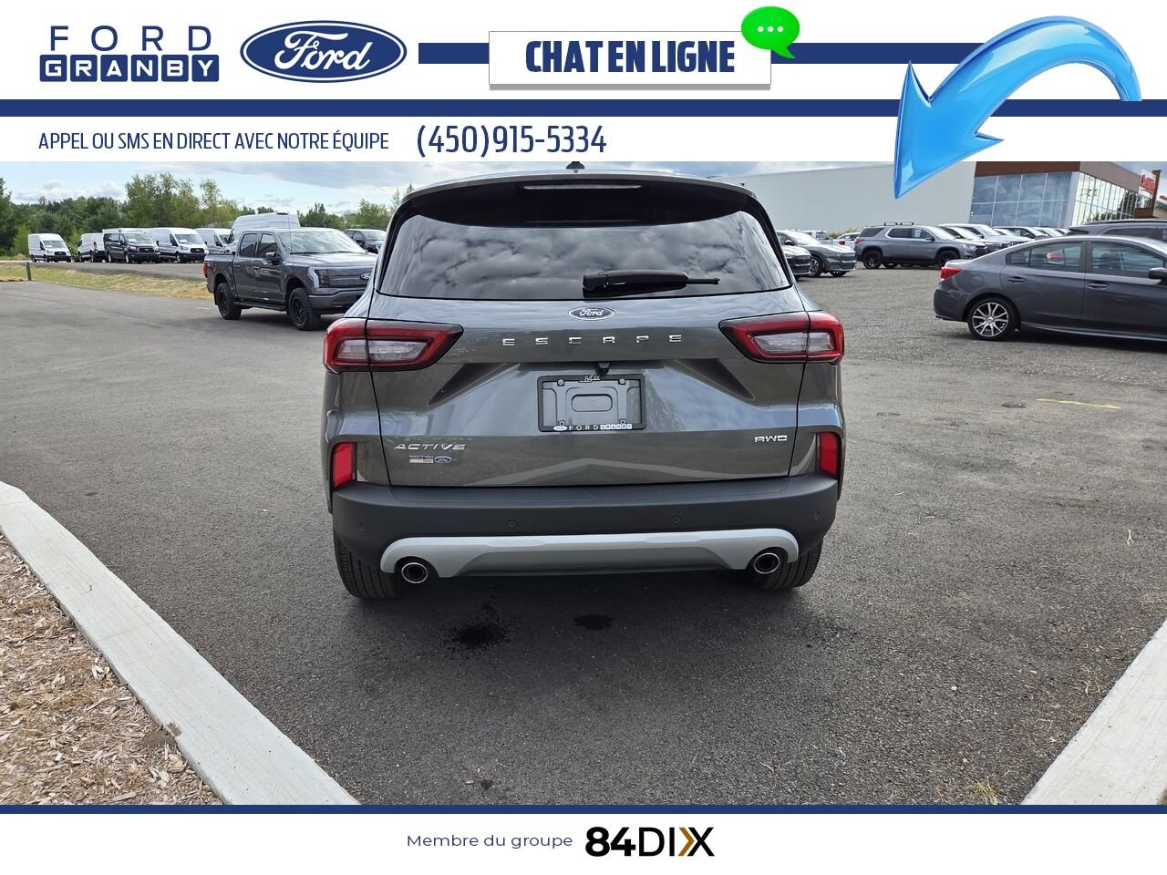 2024 Ford ESCAPE Grey Granby - photo #5