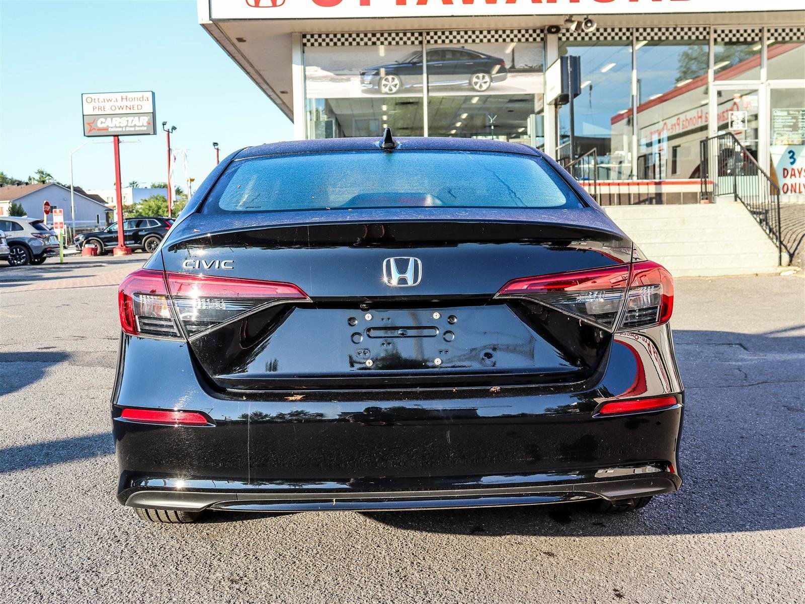Honda Civic Berline EX 2024 Black Ottawa & Gatineau - photo #3