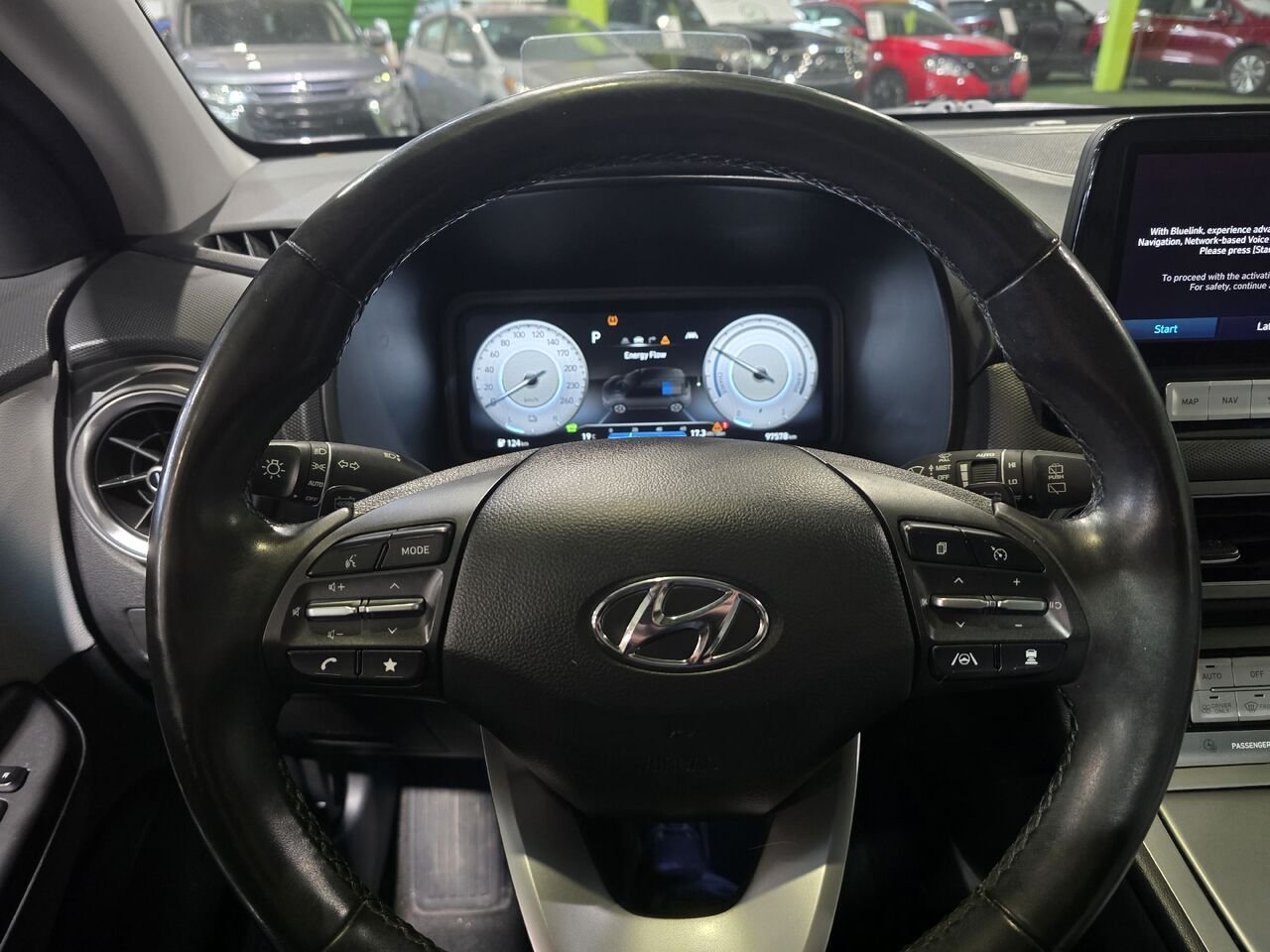 2023 Hyundai Kona Electric Blue  - photo #16