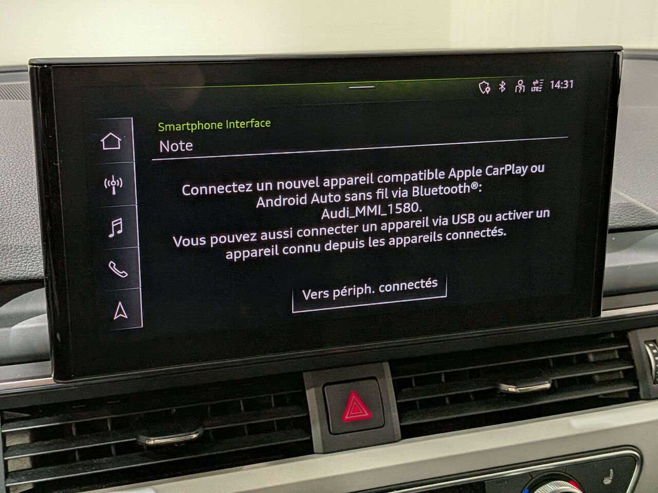 Audi A5 Sportback Komfort 45 TFSI quattro 2023 Noir Mirabel - photo #24