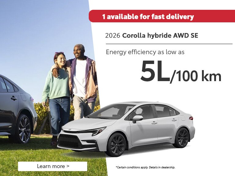 TBC corolla hybride CM 0726 EN