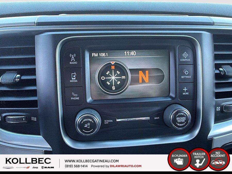 2016 RAM 1500 Big Horn Quad Cab 4x4 Grey