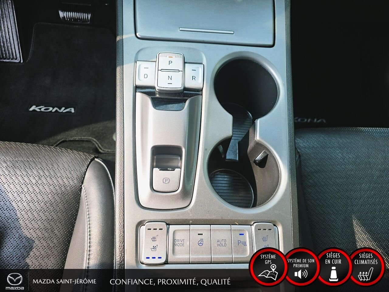 2021 Hyundai Kona Electric White Ste-Agathe des Monts - photo #18