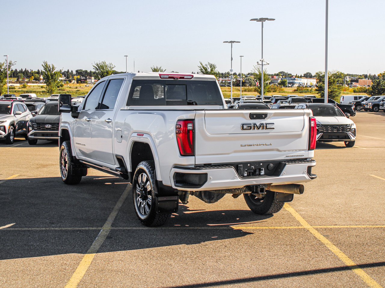 2024 GMC Sierra 3500HD 4WD Crew Cab 159 Denali White Sherwood Park - photo #5