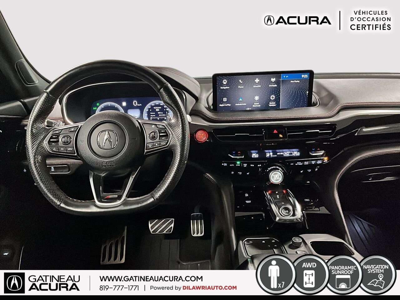 Acura MDX A-Spec SH-AWD 2022 Noir Gatineau - photo #2