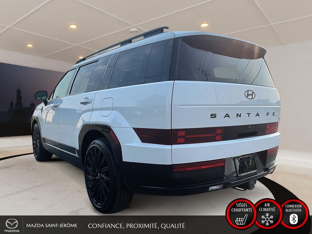 2024 Hyundai Santa Fe White Ste-Agathe des Monts - photo #9