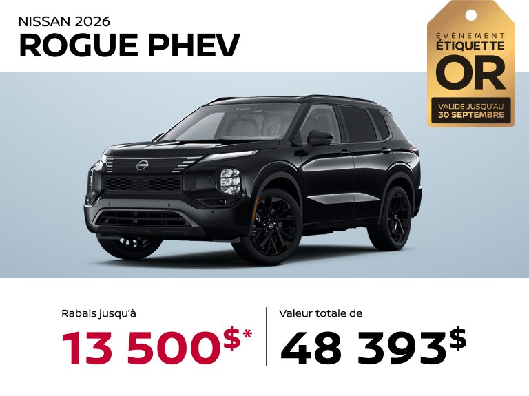 Promo Nissan Rogue PHEV