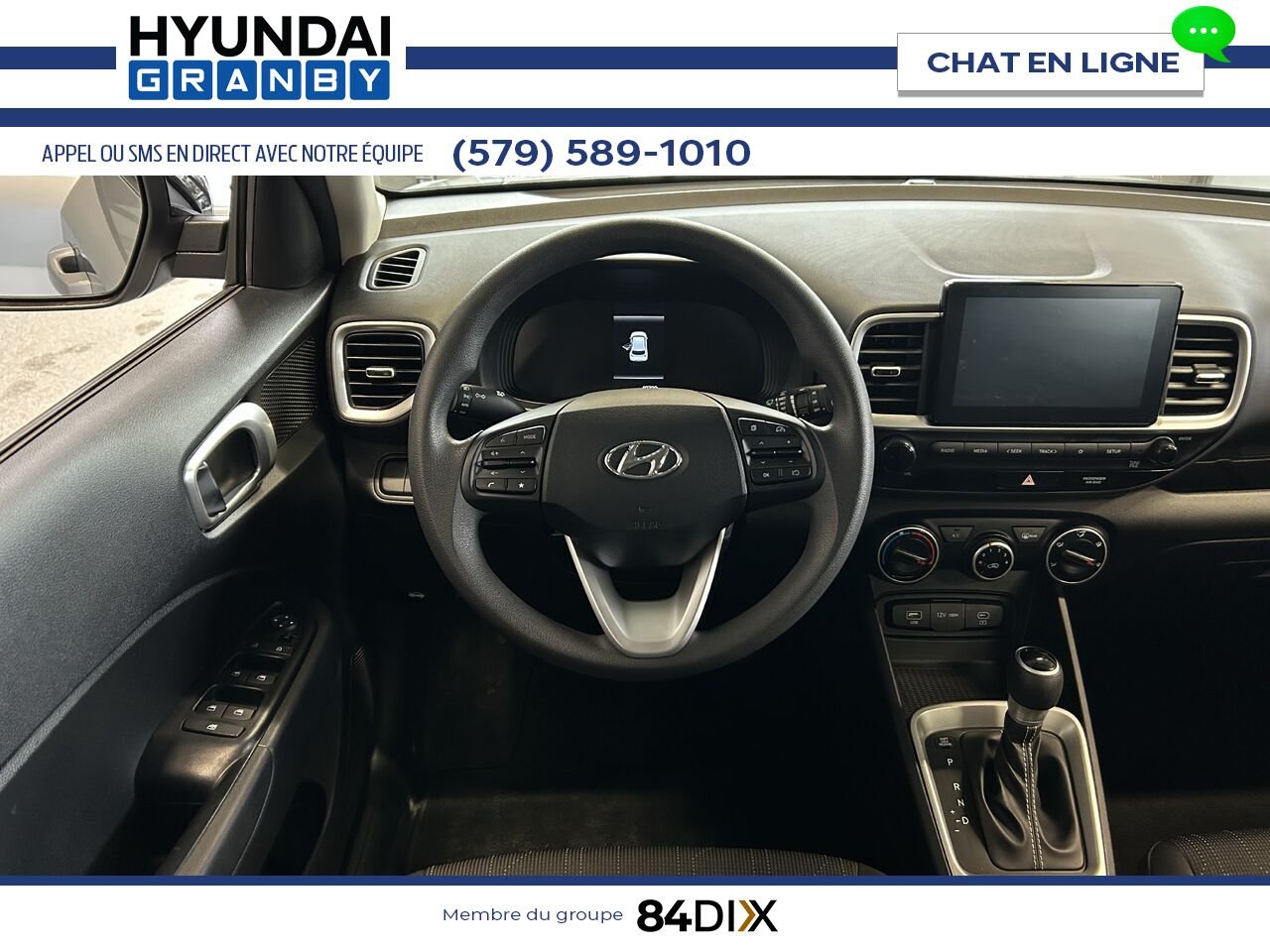 Hyundai Venue 2023 Gris Granby - photo #12