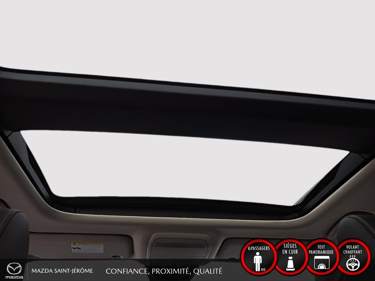 2024 Mazda CX-90 hybride rechargeable GS-L TI | 1 PROPRIÉTAIRE | HYBRIDE RECHARGEABLE | CUIR | HAYON ÉLECTRIQUE | DÉMARRAGE À DISTANCE Silver Saint-Jérôme - photo #17