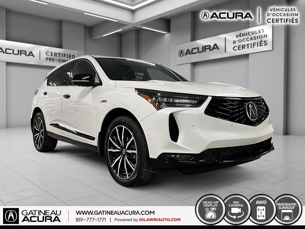 Acura RDX A-Spec Platinum Élite SH-AWD 2025 Blanc Gatineau - photo #13