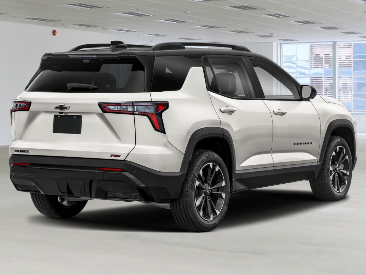 CHEVROLET Equinox RS 4 portes TI 2027 Blanc polaire, triple couche Amos - photo #1
