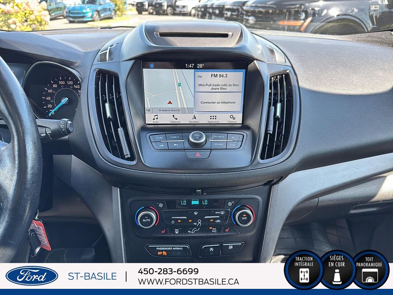 Ford Escape 2018 Bleu Saint-Basile-le-Grand - photo #23
