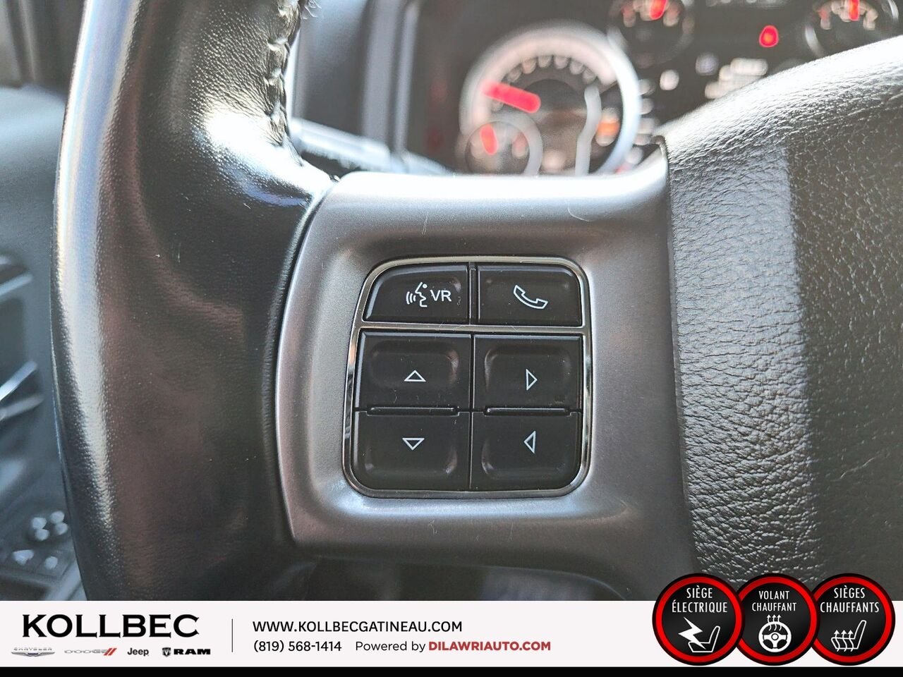 RAM 1500 SLT CrewCab 4x4 2022 Blanc Ottawa & Gatineau - photo #10