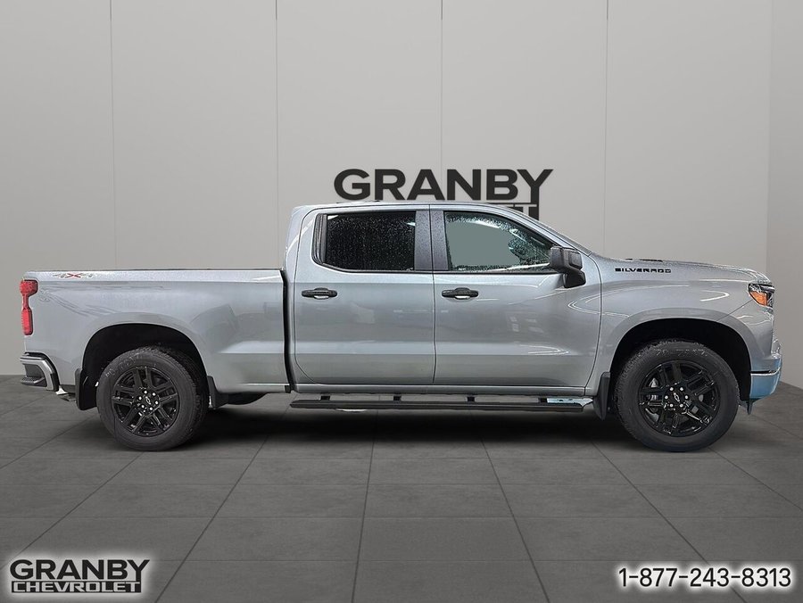 2026 CHEVROLET Silverado 1500 K1500 SILVERADO CREW CAB CUSTOM STD/BOX (1CX) STERLING GREY METALLIC