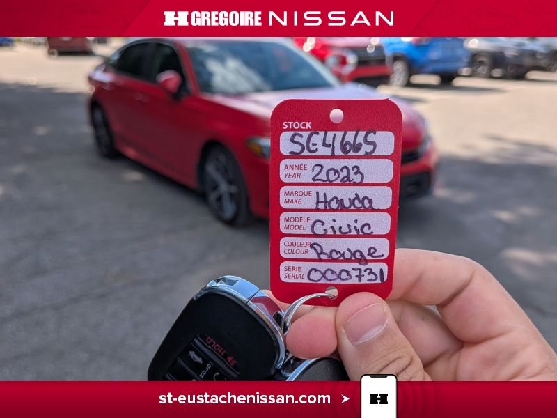 Honda Civic SE4665 | Touring APPLE CARPLAY BANC CHAUFFANTS VITRES TEINT 2024 Rouge Laval - photo #14