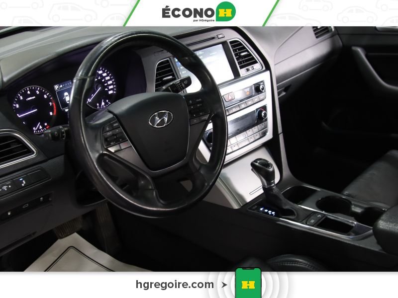 Hyundai Sonata 822298 | 2.4L SPORT TECH AUTO A/C GR ELECT MAGS 2016 Blanc Laval - photo #17
