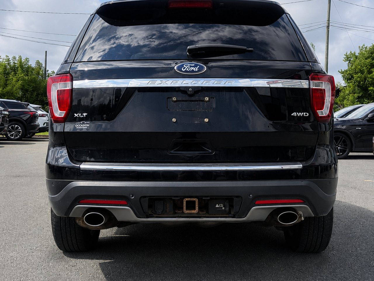 Ford Explorer XLT AWD 2018 Noir Granby - photo #5