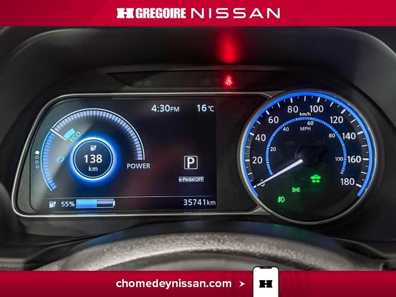 2023 Nissan Leaf Red Saint-Eustache - photo #19