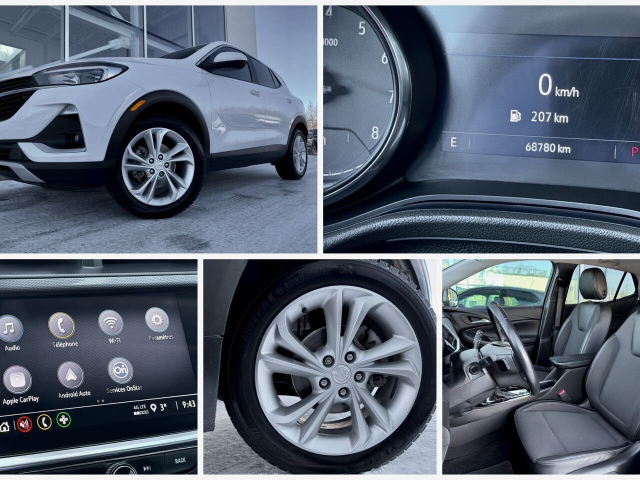 Buick Encore GX 2021 Blanc Notre-Dame-des-Prairies - photo #13