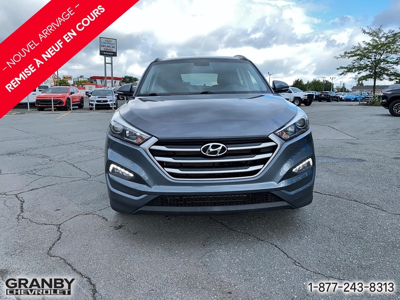 Hyundai Tucson SE traction av | 26-0911A 2018 Gris Granby - photo #1