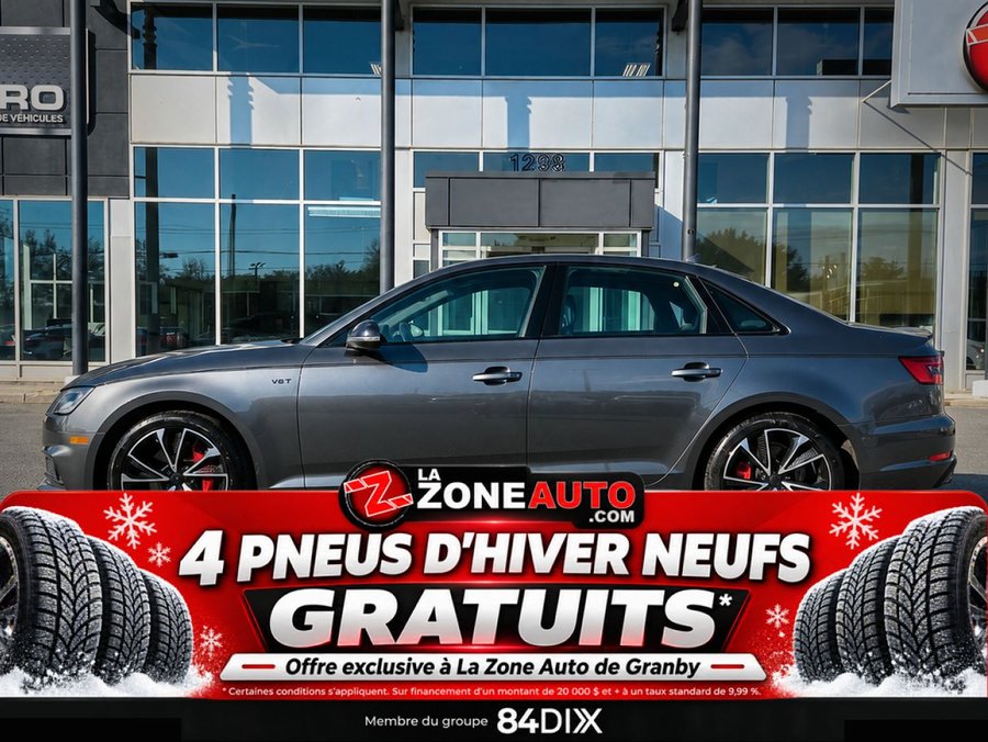 Audi S4 Progressiv Quattro FIBRE DE CARBONE + ALCANTARA 2018 Gris