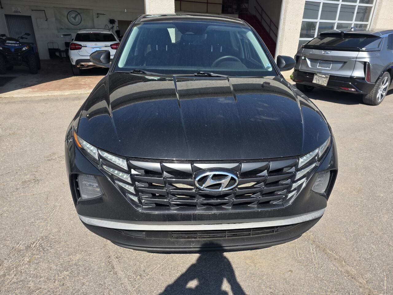 2023 Hyundai Tucson Black  - photo #8